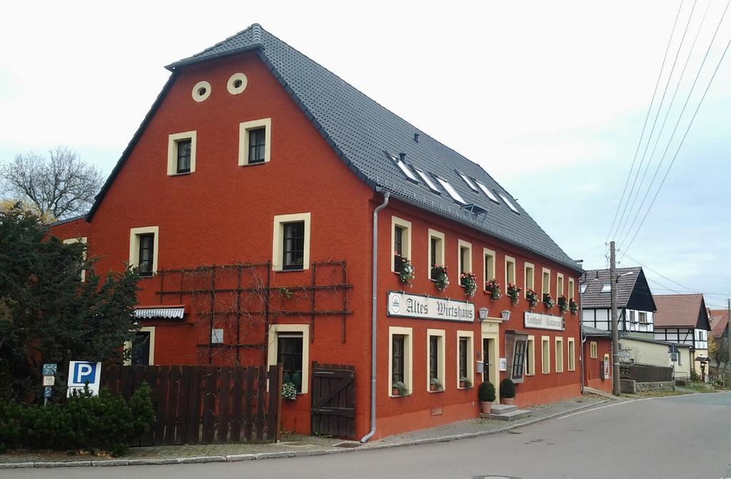 Altes Wirtshaus Foerdergersdorf Bed & Breakfast Tharandt Exterior foto